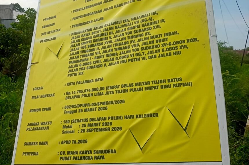 Proyek pegerjaan jalan di Kota Palangkaraya terus digenjot pekerjaannya 9059873e d83c 4af2 8853 707866fd3d63
