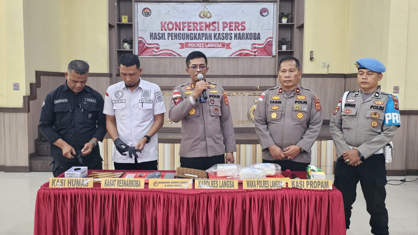 Dukung Program Asta Cita Presiden, Polres Langsa Berhasil Ungkap Kasus 3 Kg Sabu e5406307 d3dc 477a 92ef 7a80a4123fbe