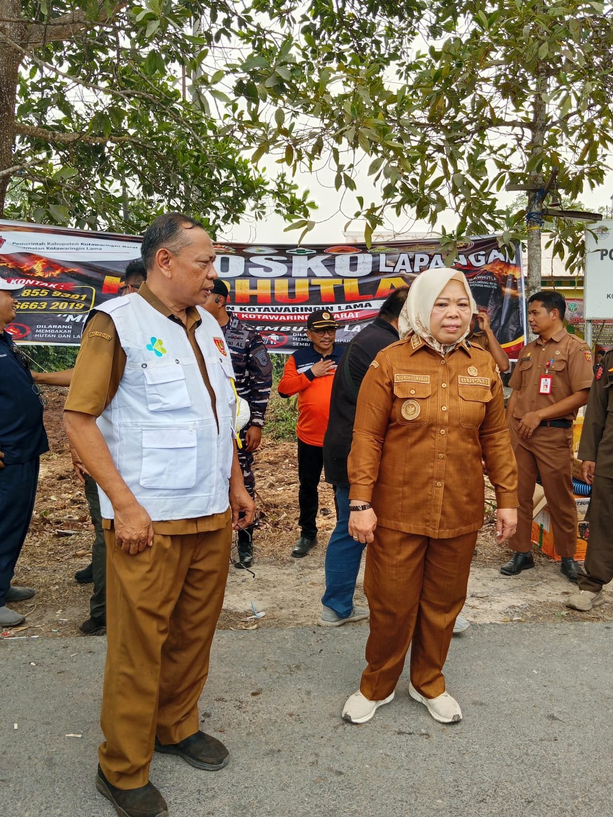 Jembatan Titian Papan Kayu Ulin Menuju Pustu Mendawai Belum Diserahterimakan, Operasional Pustu Diperkirakan tahun 2027 img 20260916 wa0005