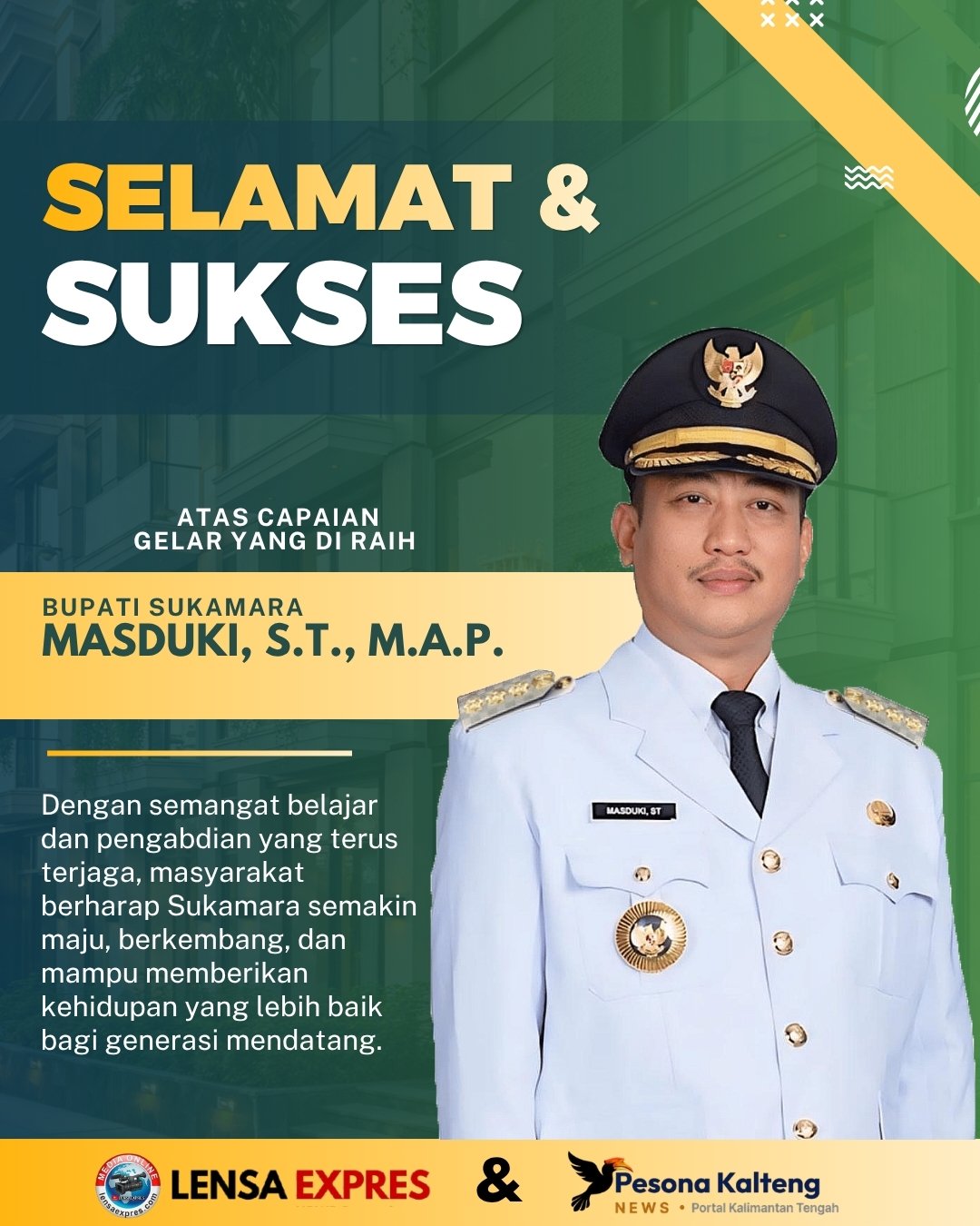 Waktu Terus Bergulir, Masduki, S.T. Menapaki Jenjang Pendidikan dan Membawa Harapan Baru bagi Sukamara img 20261011 wa0094