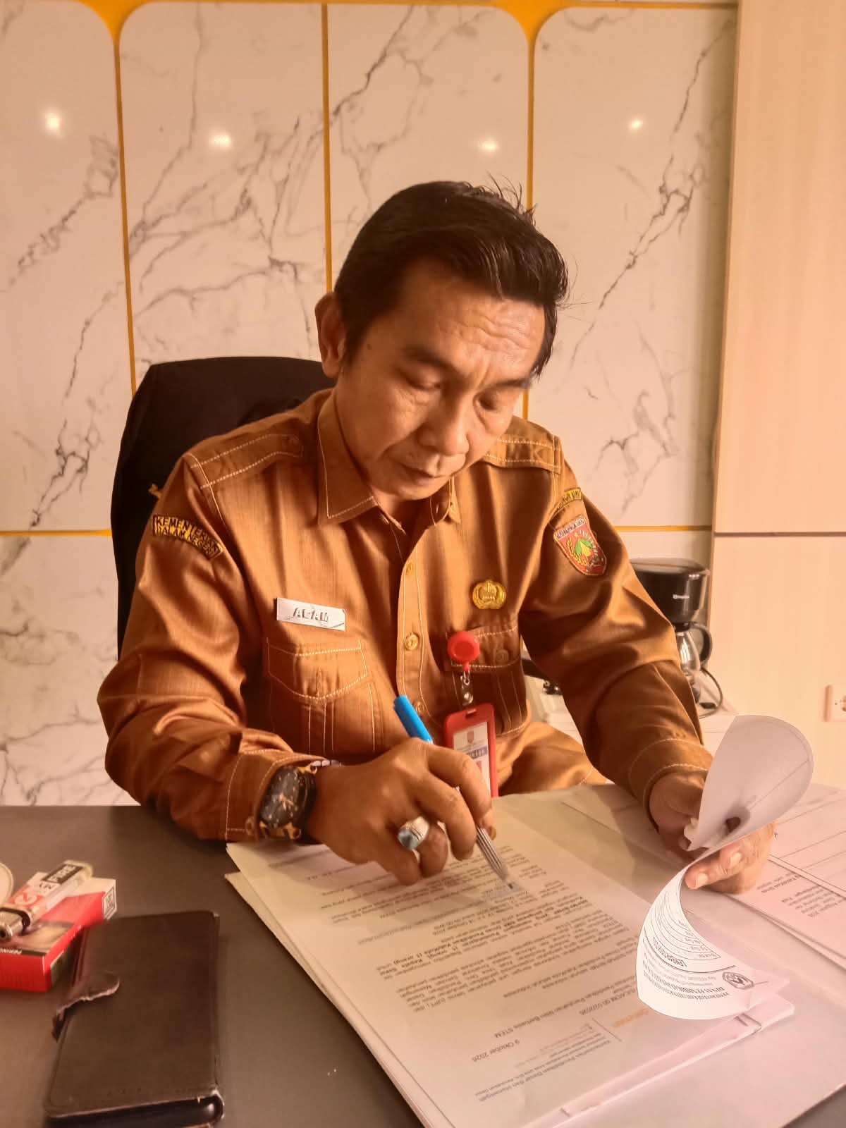 Kabut Asap Selimuti Kobar, Kadisdikbud Ingatkan Sekolah Adaptif terhadap Kualitas Udara img 20261012 wa0055