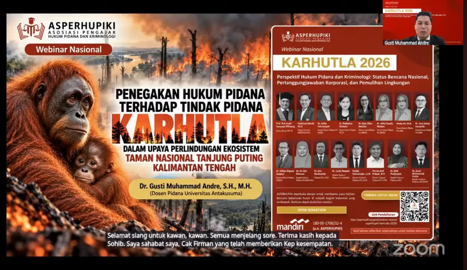 Pakar Hukum Universitas Antakusuma: Penanganan KARHUTLA Harus Mengintegrasikan Penegakan Hukum Pidana dan Restorasi Ekologis img 20261019 wa0172