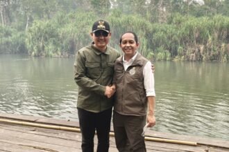 Hujan Turun di TNTP, Camat Kumai Bersyukur Upaya Penanganan Karhutla Terus Berjalan motion photo 241988120173768821